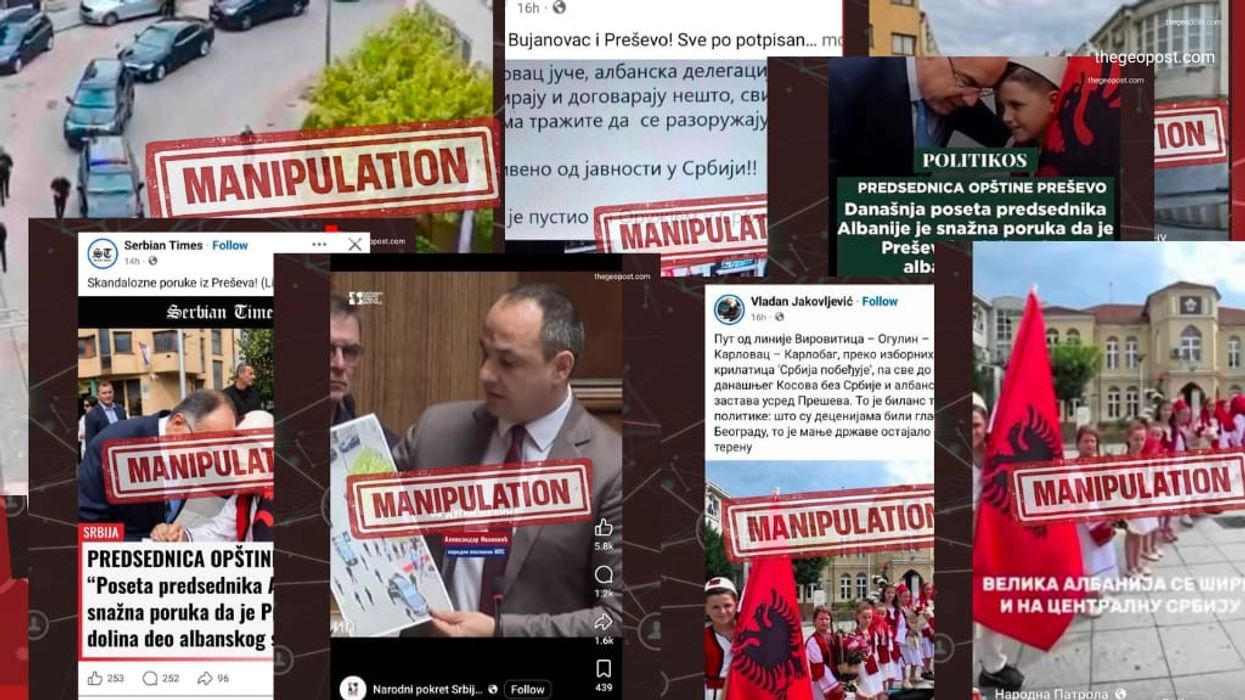Si u shndërrua vizita e Presidentit të Shqipërisë në Preshevë në një narrativë për “pushtim” dhe “Shqipëri të Madhe” Si u shndërrua vizita e Presidentit të Shqipërisë në Preshevë në një narrativë për “pushtim” dhe “Shqipëri të Madhe”