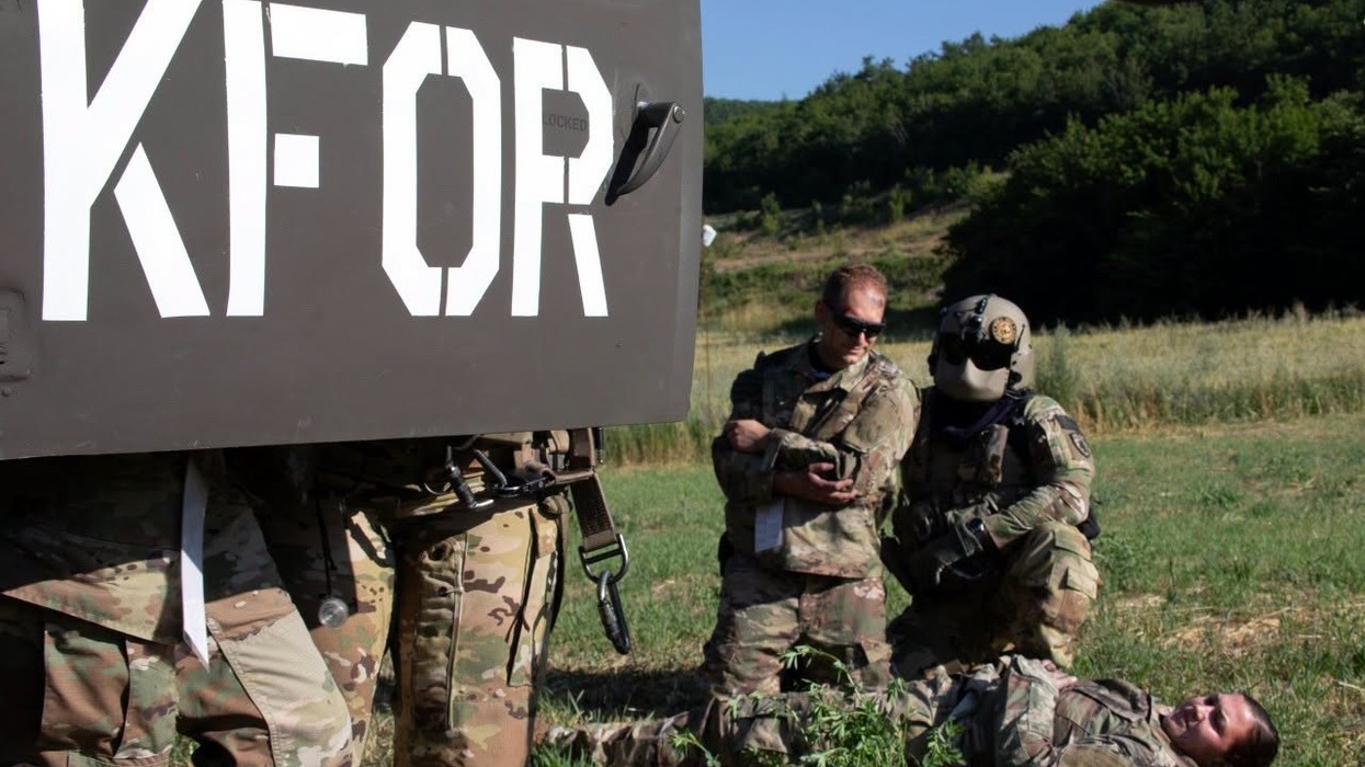 "Reagim ndaj rrëzimit të avionit", KFOR stërvitet në afërsi të Bondsteel-it