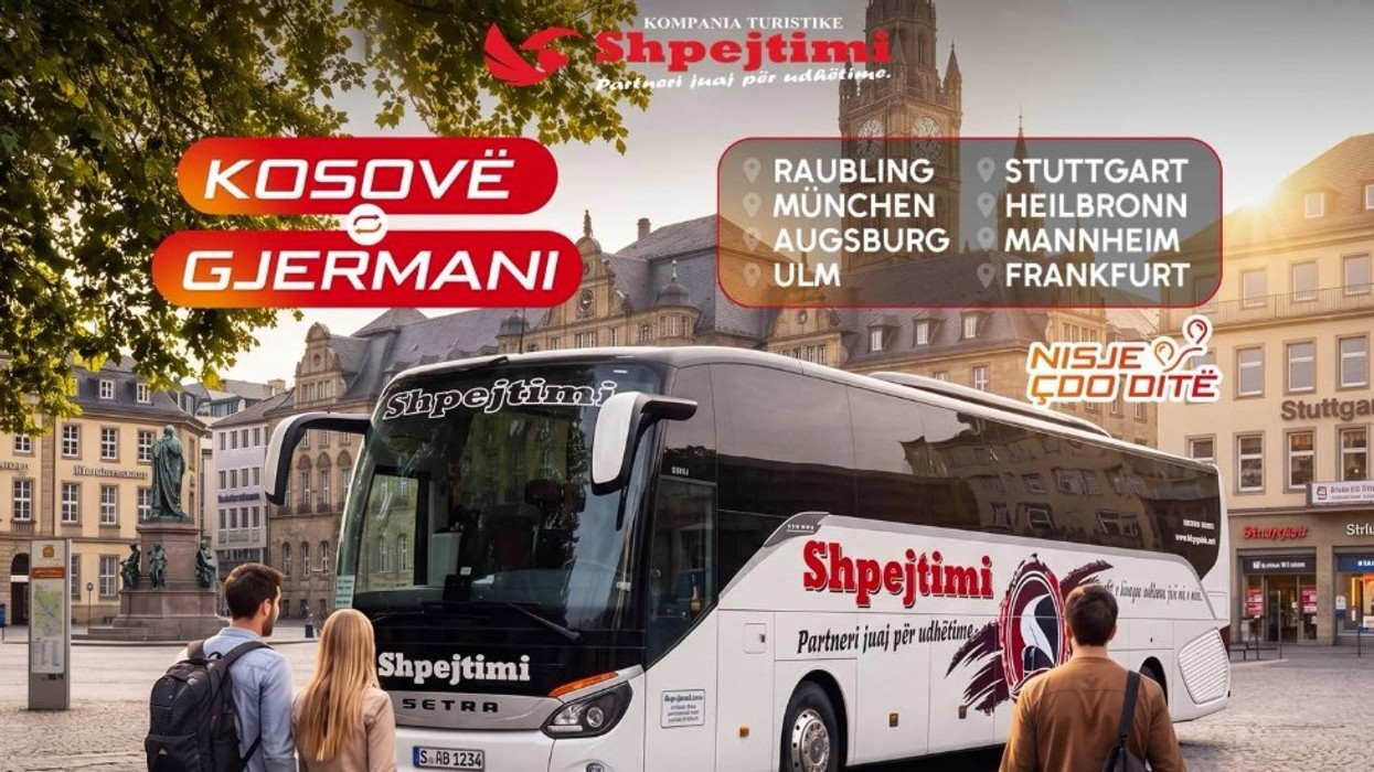 Udhëtimet Kosovë – Gjermani bëhen më të lehta me kompaninë turistike Shpejtimi