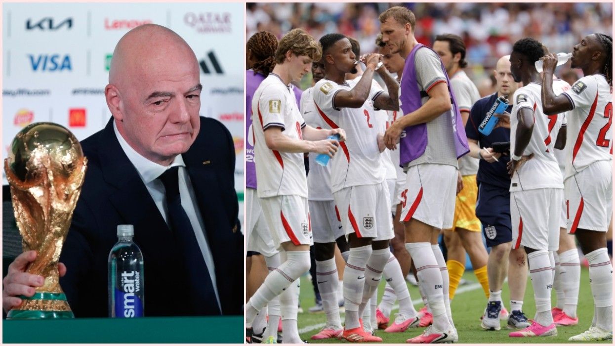 Pushimet për hidratim nuk do të largohen kaq lehtë – FIFA po fiton miliarda prej tyre Pushimet për hidratim nuk do të largohen kaq lehtë – FIFA po fiton miliarda prej tyre