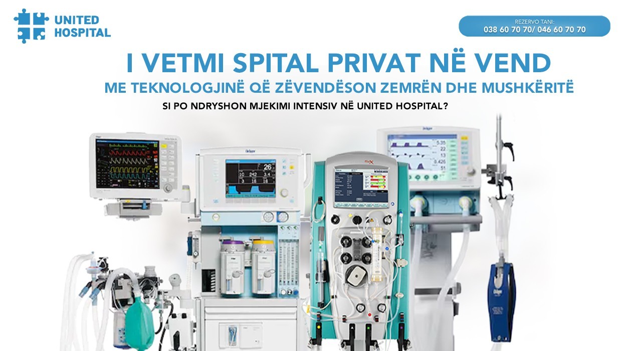 I vetmi spital privat në vend me teknologjinë që zëvendëson zemrën dhe mushkëritë: Si po ndryshon Mjekimi Intensiv në United Hospital?