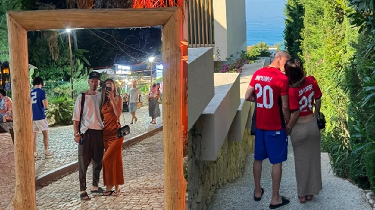 Clevio publikon për herë të parë fotografi me partneren