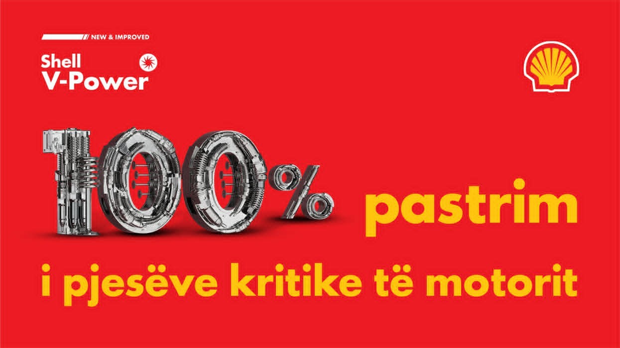 Shell V-Power me formulë të re pastron motorin e makinës suaj deri në 100%
