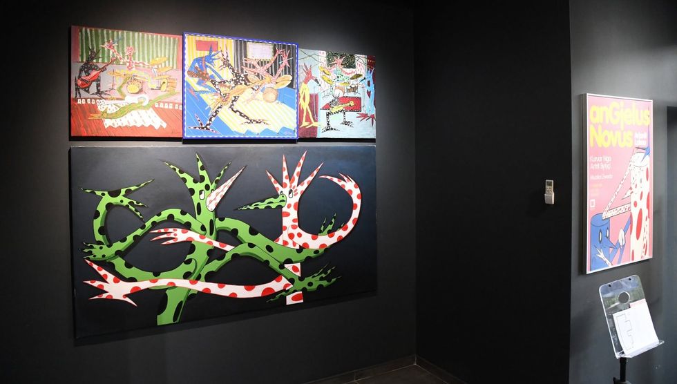 Është hapur ekspozita “anGjelus Novus” e Arianit Laknës në Open Art Gallery në Prishtinë