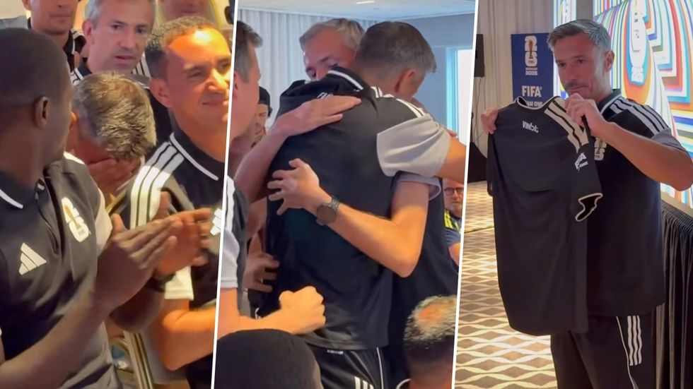 Reagimi emocional i gjyqtarit slloven kur e mori lajmin se do ta gjykonte finalen e Kupës së Botës