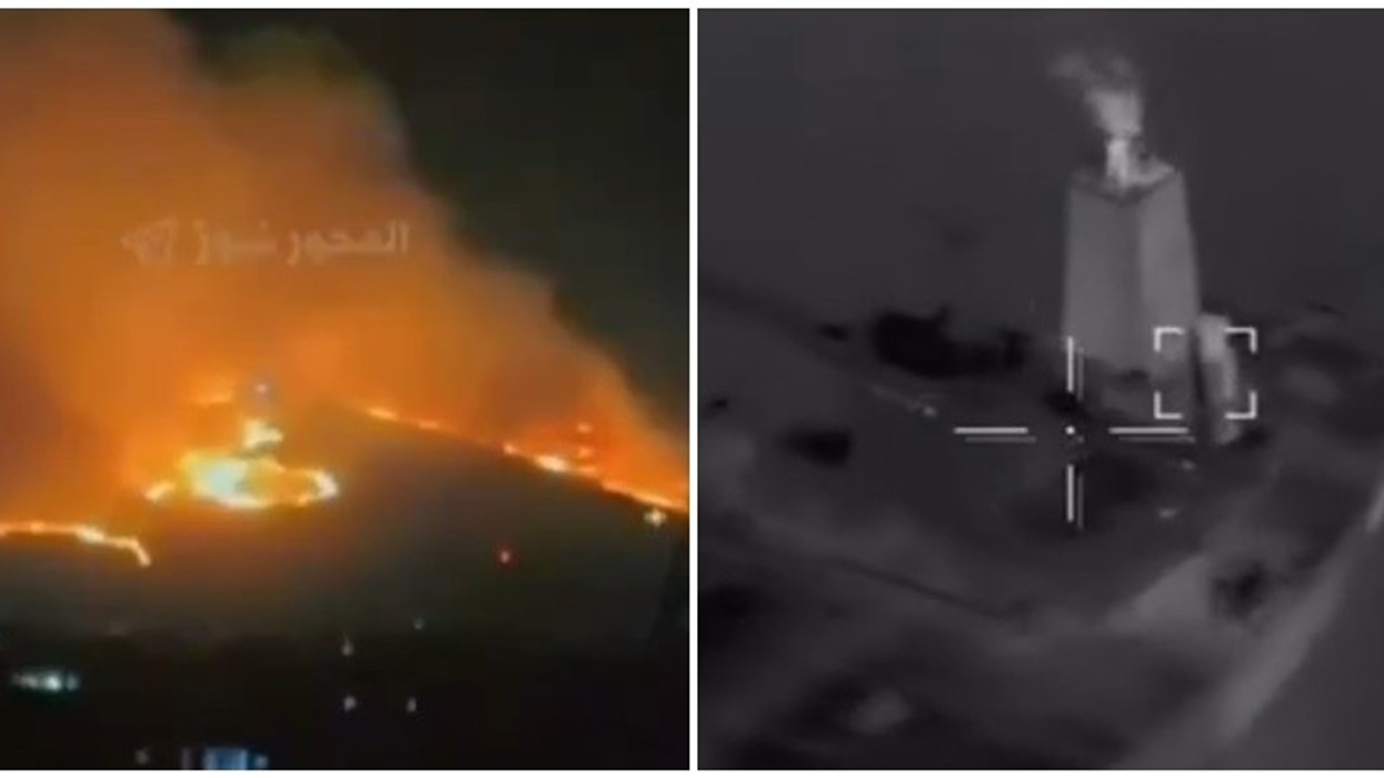 Iran strikes ammunition depots and bases in Iraq, as well as a ship in the Strait of Hormuz