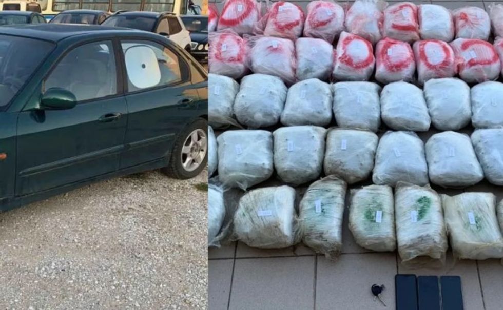 Mbante mbi 55 kg kanabis në makinë, 68-vjeçari shqiptar arrestohet sapo hyn në kufirin grek