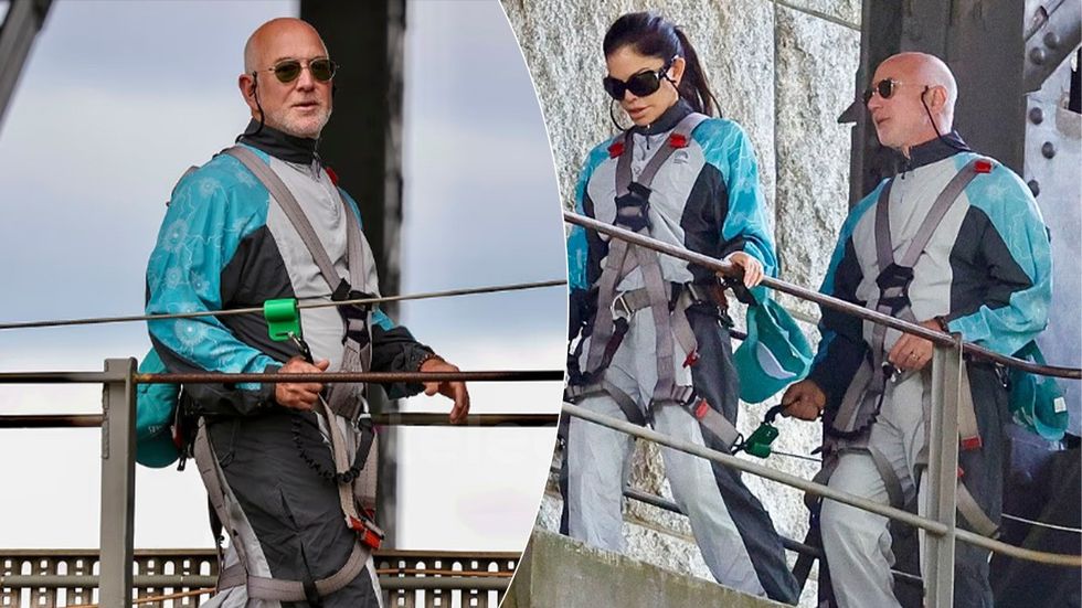 Jeff Bezos dhe Lauren Sanchez shfaqen në Australi, ngjiten në Urën ikonike të Portit të Sidneit