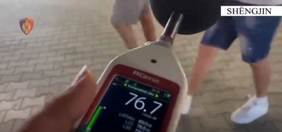 Kontrolle për zhurmat në Shëngjin