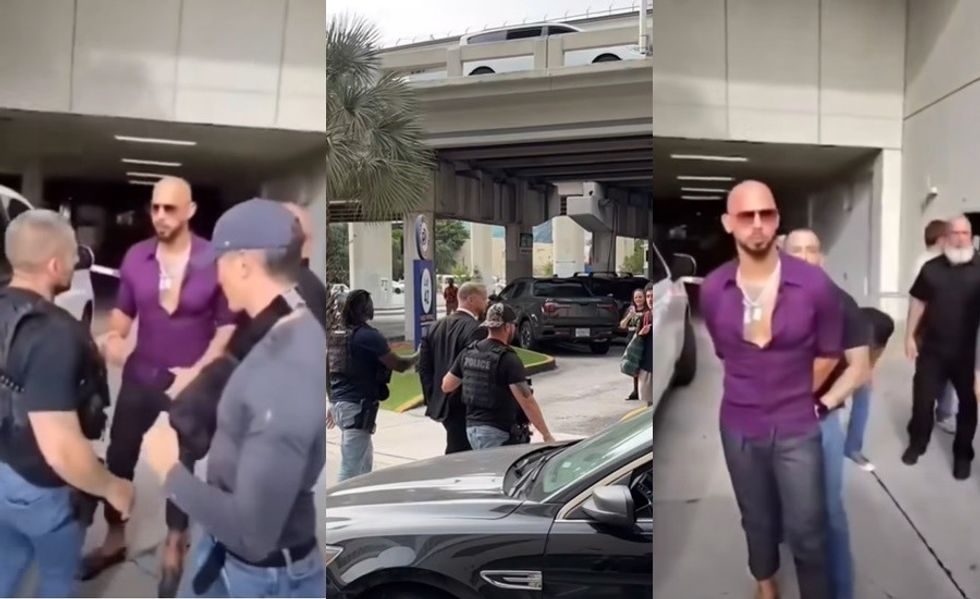 Publikohen pamjet nga arrestimi i Andrew dhe Tristan Tate, ndaj vëllezërve rëndojnë 59 akuza në Britani