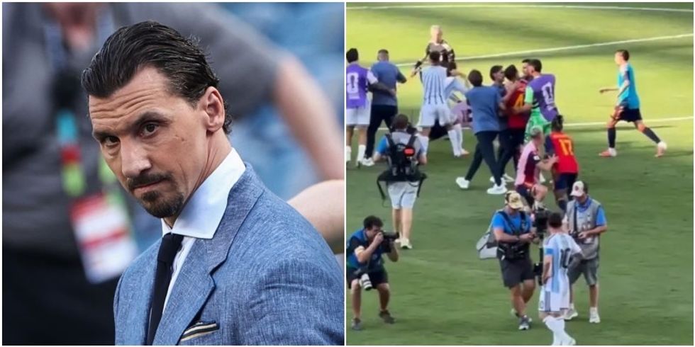 "Po të isha aty, do ta kisha goditur me kokë", Ibrahimovic sulmon ashpër yllin e Argjentinës