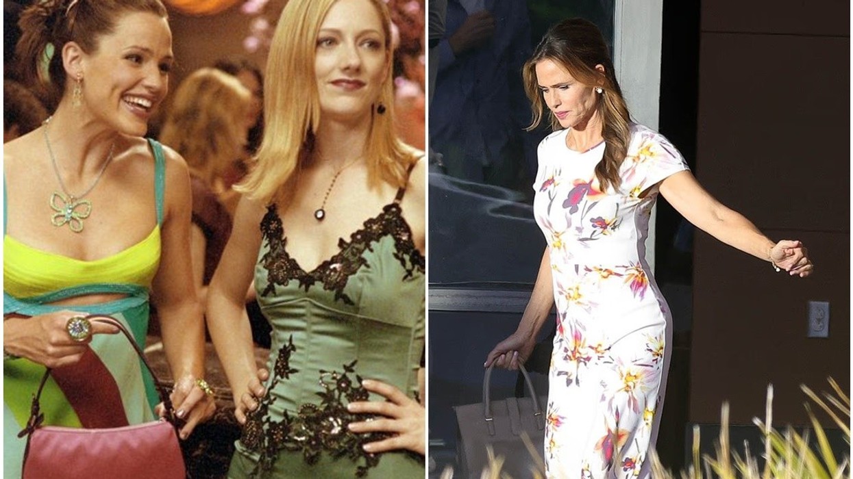 Jennifer Garner shfaqet në xhirimet e rikrijimit të pjesës së dytë të filmit ikonik “13 going on 30”