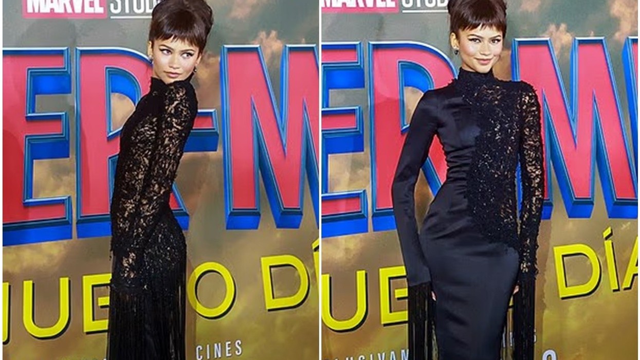 Zendaya mahnit me një dukje të re në eventin e Spider-Man në Meksikë