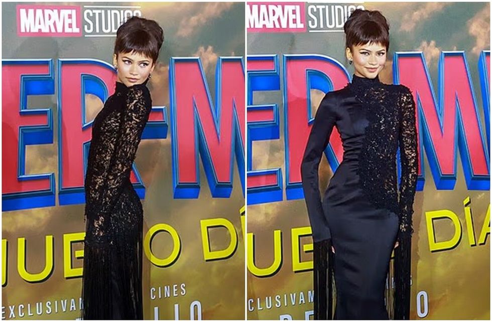 Zendaya mahnit me një dukje të re në eventin e Spider-Man në Meksikë