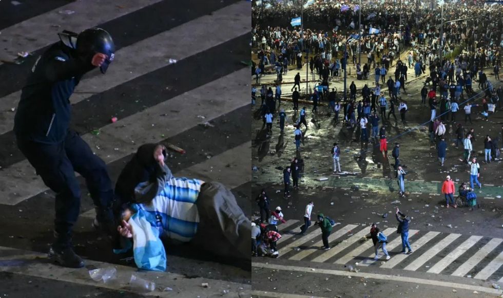 Kaos në Buenos Aires pas humbjes së Argjentinës, shpërthejnë trazira dhe përleshje me policinë