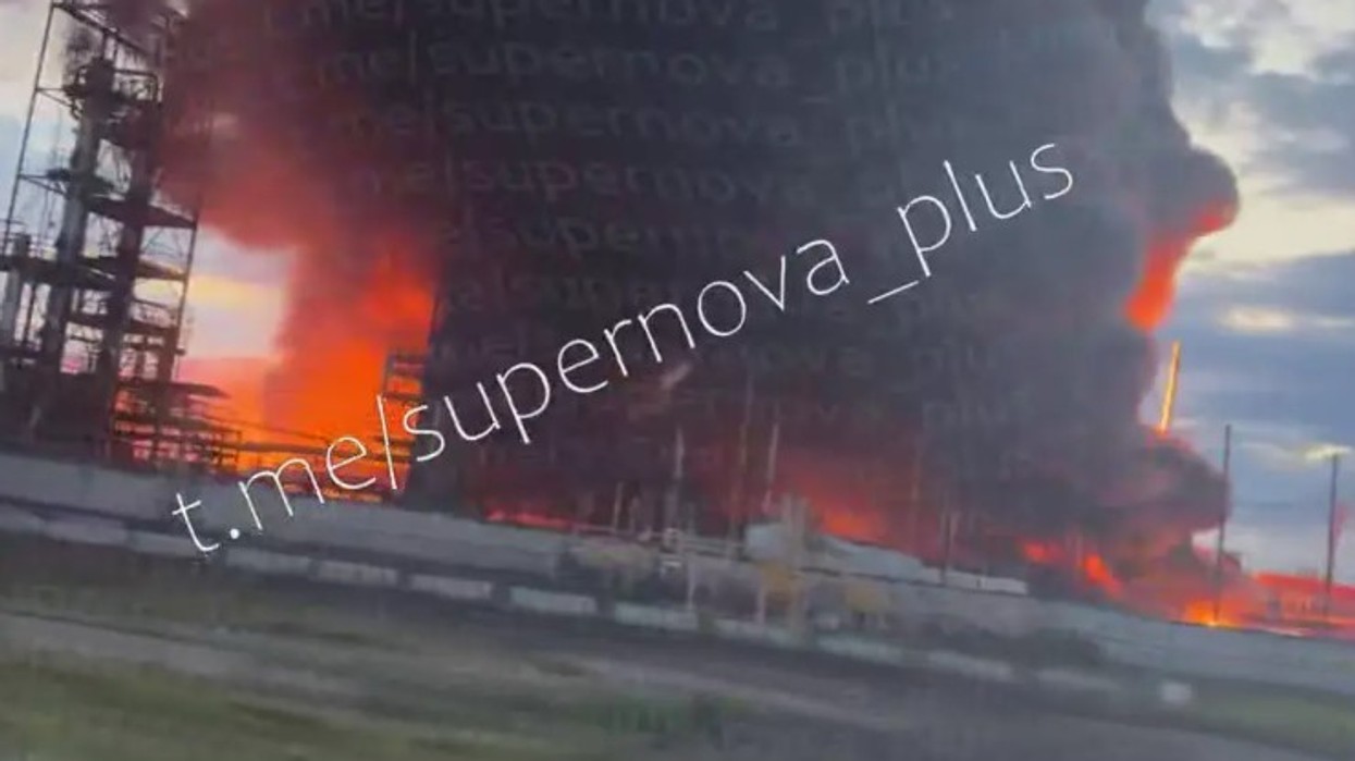 Ukrainians attack several regions of Russia with drones, fire breaks out at an oil refinery