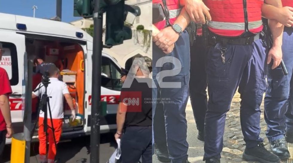 Përplasje para Kuvendit të Shqipërisë, lëndohen dy efektivë policie