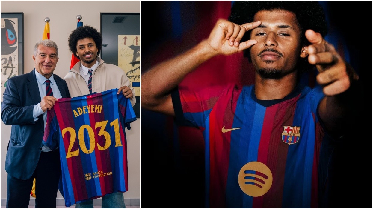 "Kam ardhur te klubi më i madh në botë", fjalët e Adeyemit pas prezantimit te Barcelona