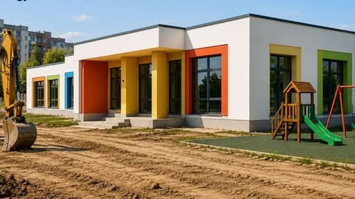 Lagjia Kalabria në Prishtinë po bëhet me çerdhe të re publike Lagjia Kalabria në Prishtinë po bëhet me çerdhe të re publike