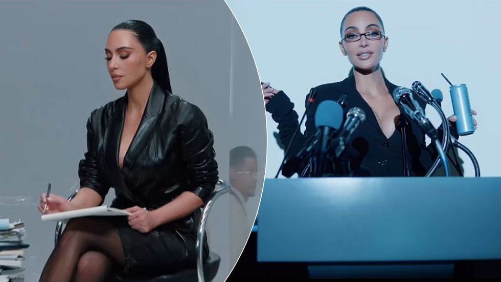 Kim Kardashian tallet me dështimin në provimin e jurisprudencës në reklamën e re humoristike