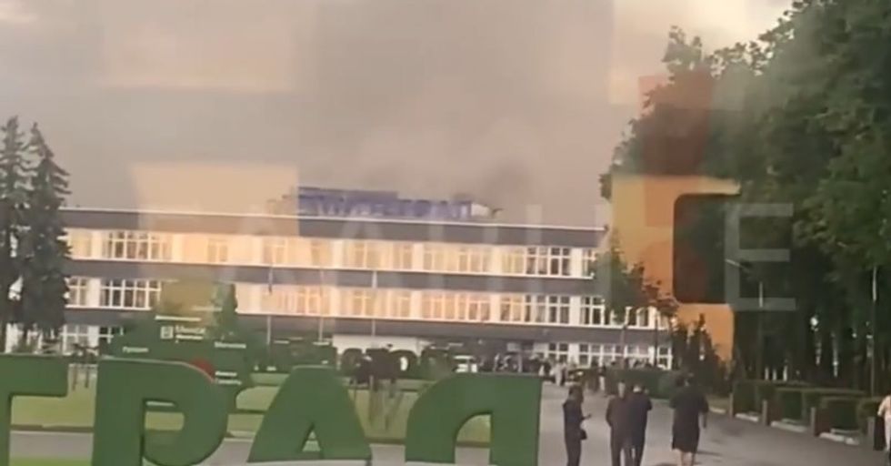 Belarusian factory producing components for Russian missiles catches fire