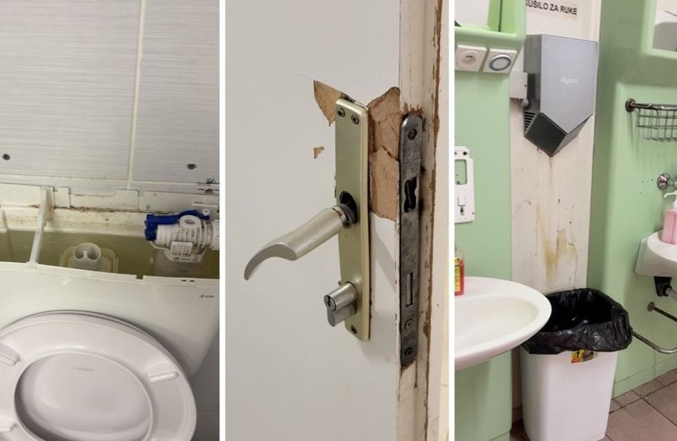 Shikoni si duken WC-të në pesë spitalet më të mëdha të Zagrebit