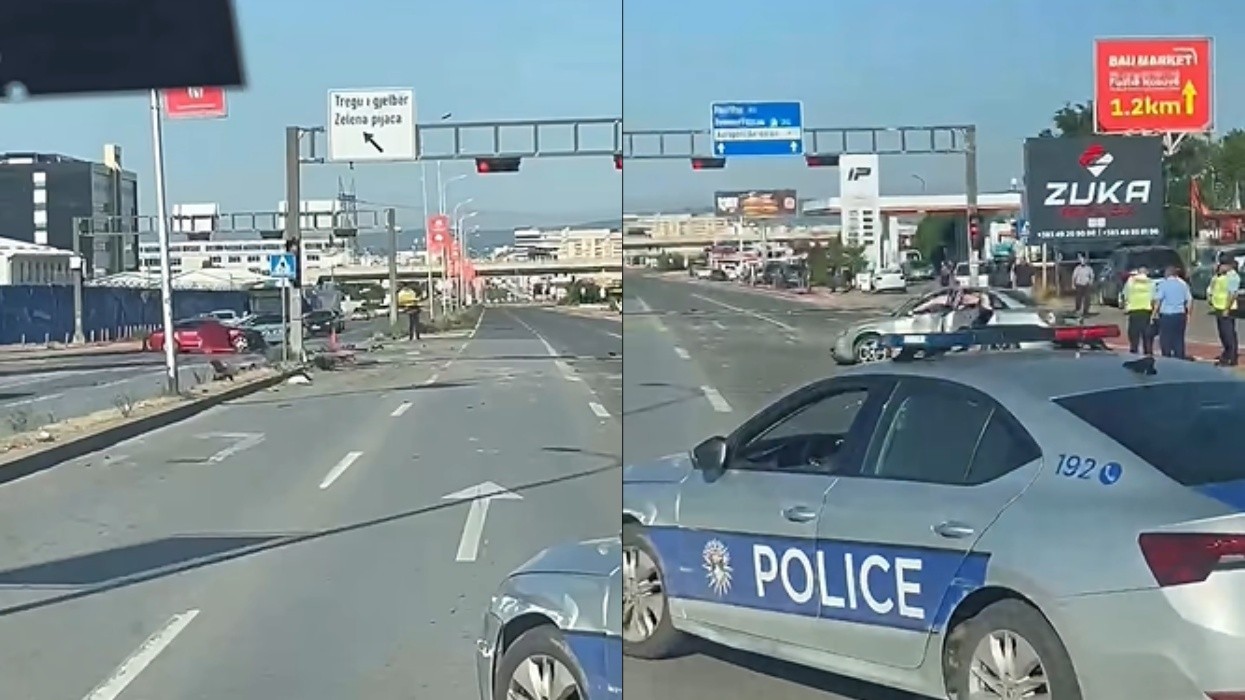 Aksident i rëndë në Fushë Kosovë, dy vetura të përfshira