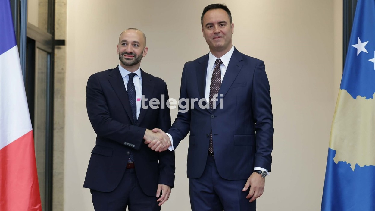 Nis takimi i Konjufcës me ministrin francez Benjamin Haddad