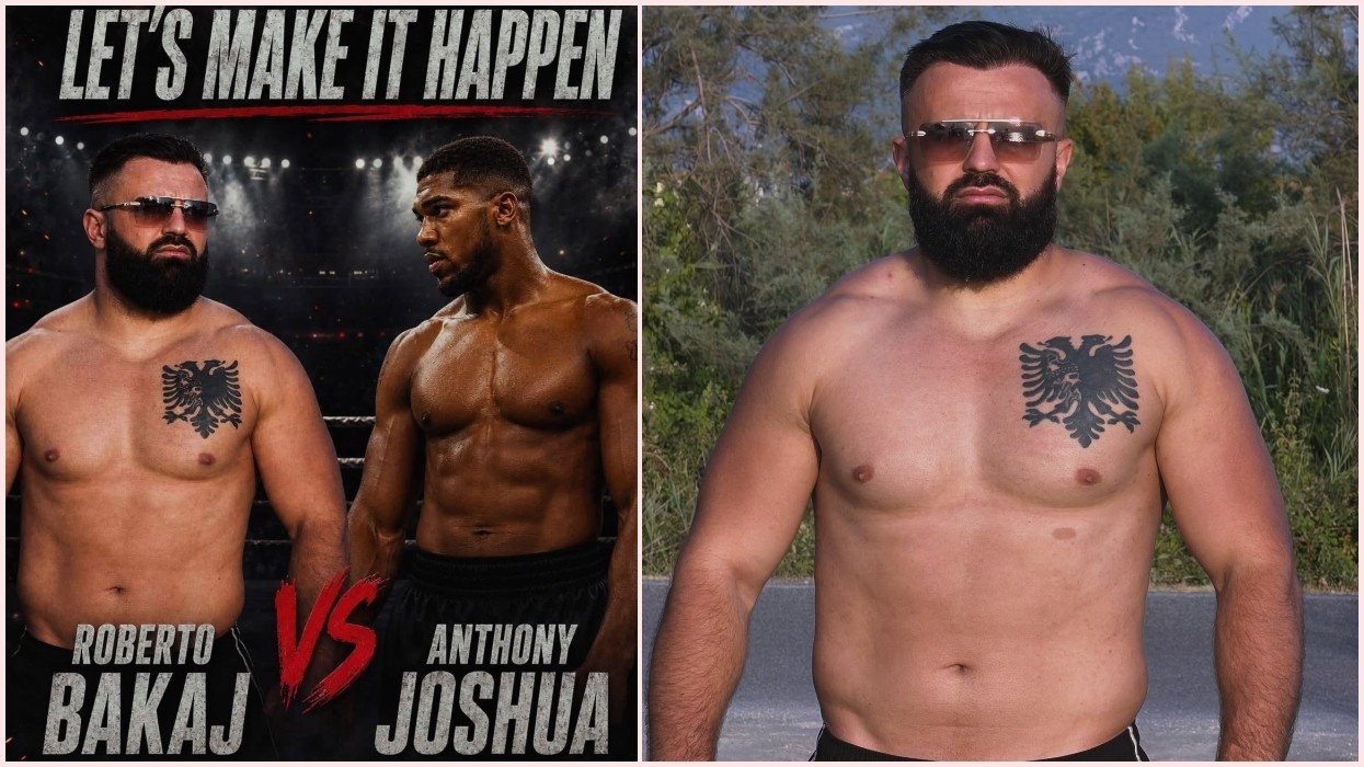 "Le ta bëjmë realitet, t’u japim njerëzve atë që duan" - boksieri shqiptar e sfidon hapur Anthony Joshuan