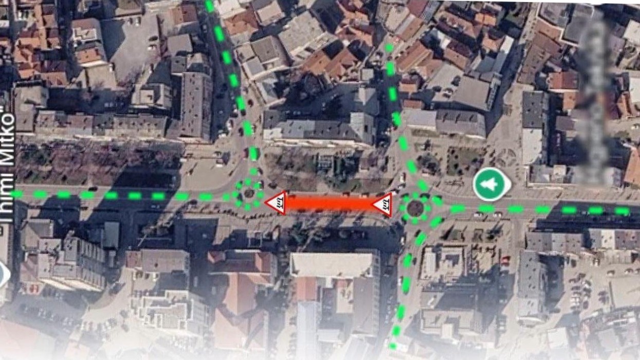 Mbyllet për qarkullim një segment i rrugës “Ibrahim Rugova” në Gjilan