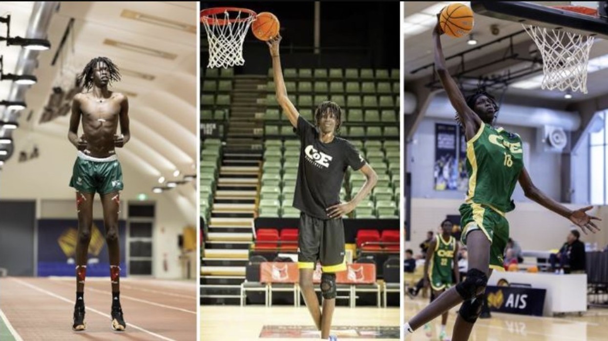 Bota e basketbollit ka një “mrekulli të re”: Ai është vetëm 18 vjeç dhe është tashmë më i gjatë se të gjithë lojtarët e NBA