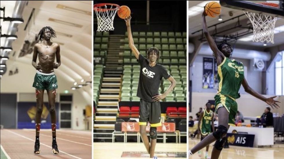 Bota e basketbollit ka një “mrekulli të re”: Ai është vetëm 18 vjeç dhe është tashmë më i gjatë se të gjithë lojtarët e NBA