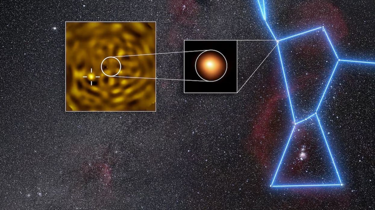 Betelgeuse nuk është vetëm, teleskopi në Kili kap yllin që orbiton gjigantin e kuq Betelgeuse nuk është vetëm, teleskopi në Kili kap yllin që orbiton gjigantin e kuq