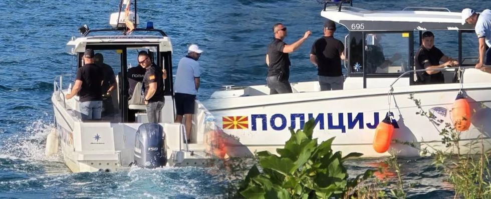 Shpëtohen dy persona në Liqenin e Ohrit, për shkak të erës së fortë po largoheshin në mënyrë të pakontrolluar nga bregu
