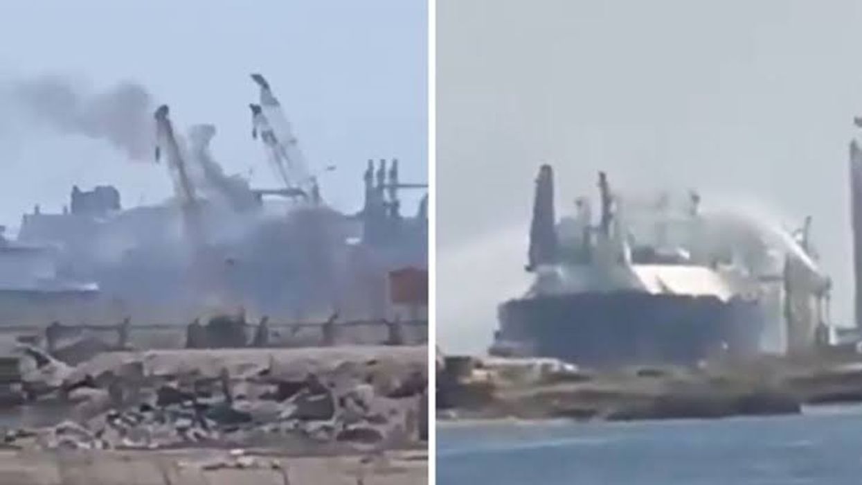 Trump reacts after US gas tanker hit in Egypt Trump reacts after US gas tanker hit in Egypt