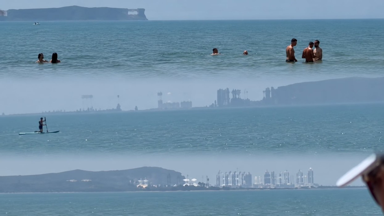 Fenomen i çuditshëm në Gjirin e Lalzit, pamjet bëhen virale (Video)