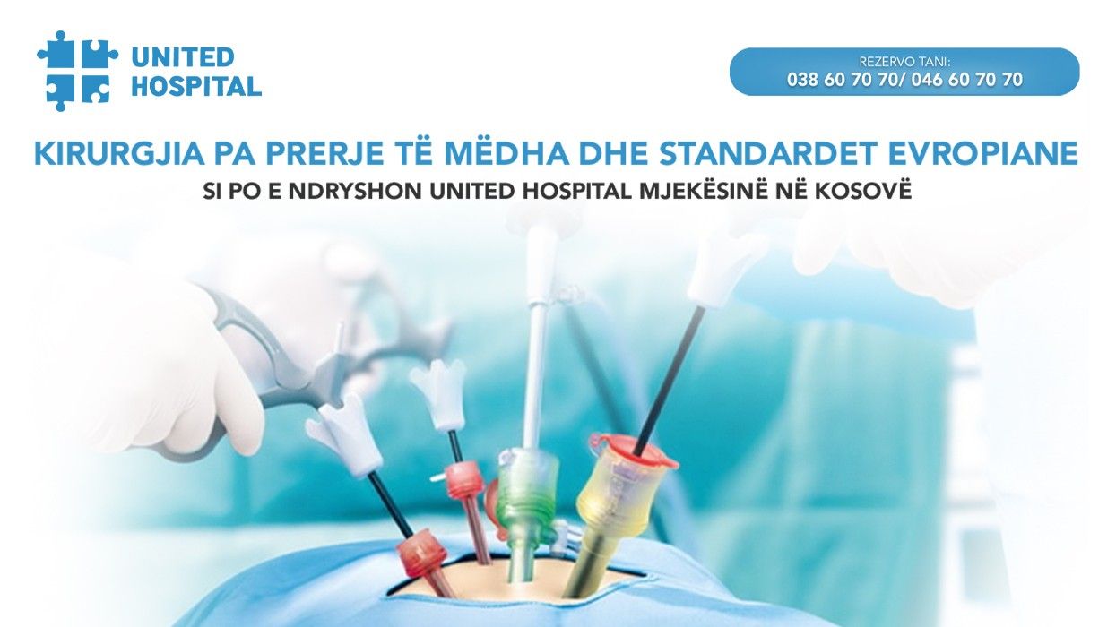 Kirurgji moderne me standarde evropiane në United Hospital Kirurgji moderne me standarde evropiane në United Hospital