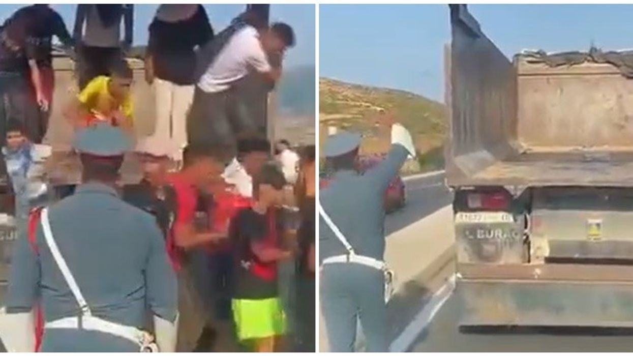 Footage raises doubts, Morocco 'caused' migrant crisis in Spain Footage raises doubts, Morocco 'caused' migrant crisis in Spain