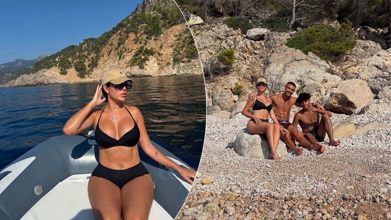 Georgina Rodriguez mahnit me bikini dhe tregon unazën e madhe të fejesës para dasmës së përfolur me Cristiano Ronaldon