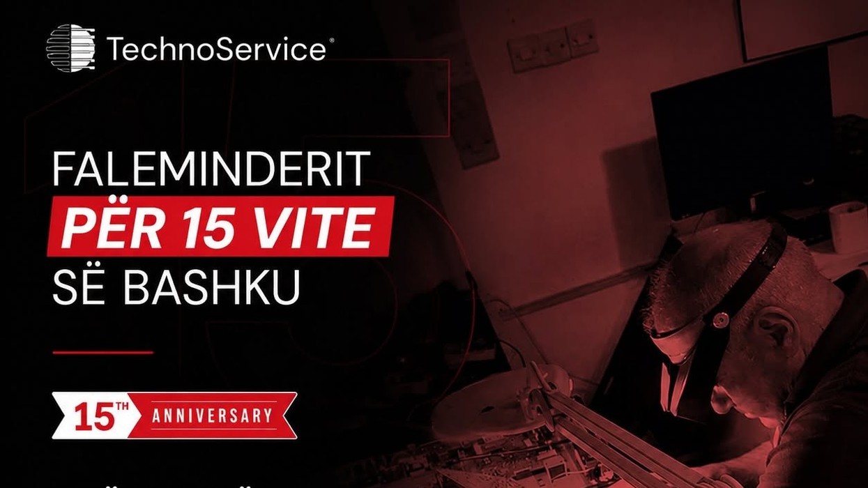 Techno Service shënon 15 vjetorin - një rrugëtim i ndërtuar mbi përkushtim, punë dhe trashëgimi