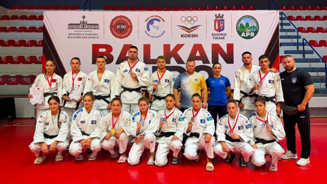 Kosova fiton nëntë medalje në Kampionatin Ballkanik të xhudos