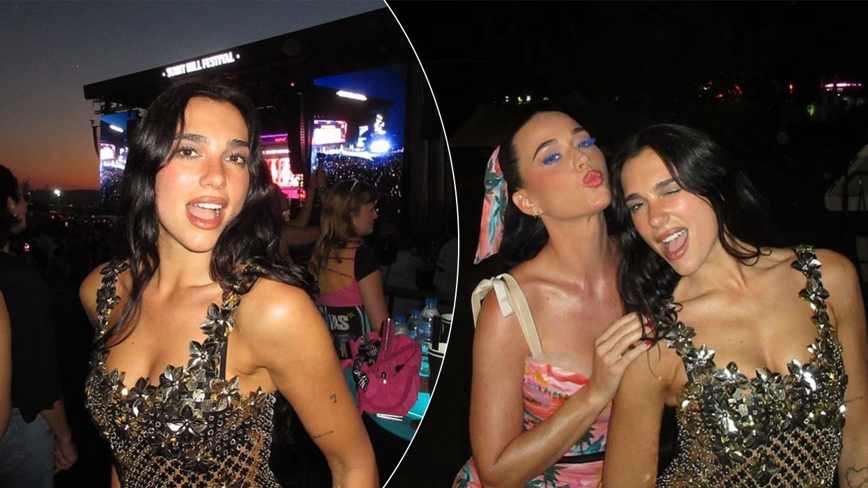 Dua Lipa feston me Katy Perry-n pas spektaklit në Sunny Hill Festival