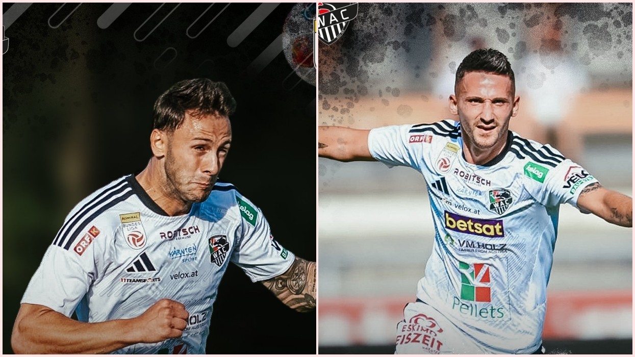 Dyshja shqiptare ishin vendimtarë në fitoren e Wolfsberger në elitën e futbollit austriak