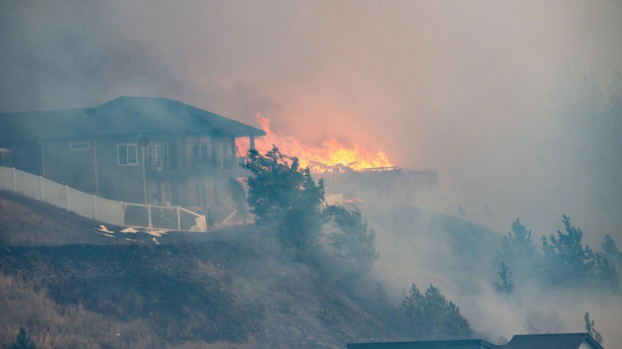 Zjarre masive në Washington, digjen 600 shtëpi dhe biznese - evakuohen mbi 60 mijë banorë