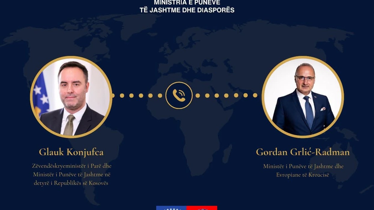 Kolonat e mërgimtarëve, Konjufca telefonon autoritetet kroate për zgjidhje