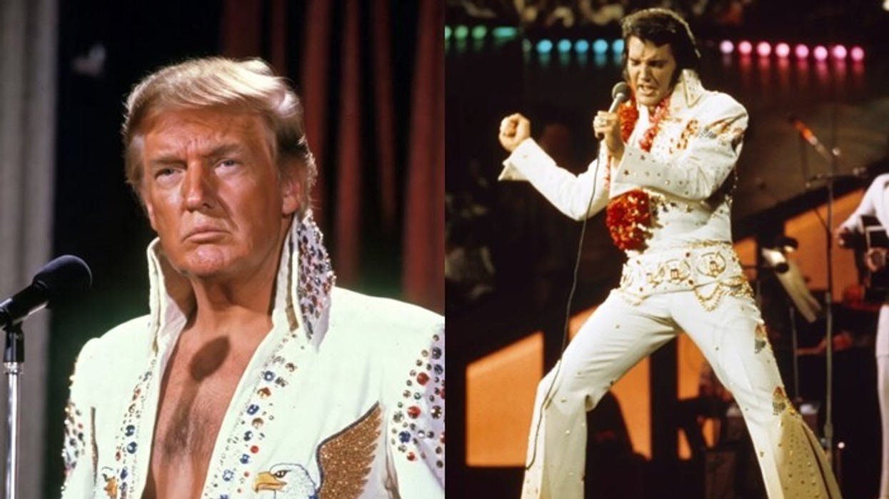 Trump shndërrohet në Elvis Presley me Inteligjencë Artificiale