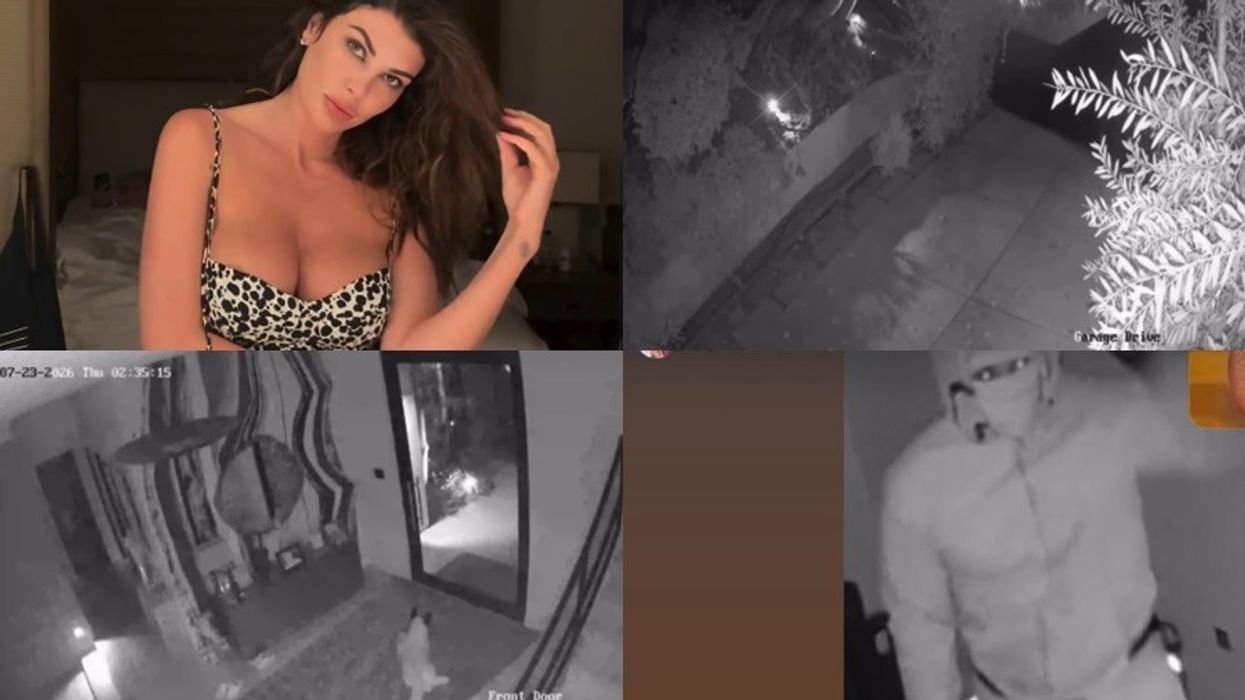 Angela Martini tregon se i grabitën shtëpinë në Los Angeles - publikon pamjet Angela Martini tregon se i grabitën shtëpinë në Los Angeles - publikon pamjet
