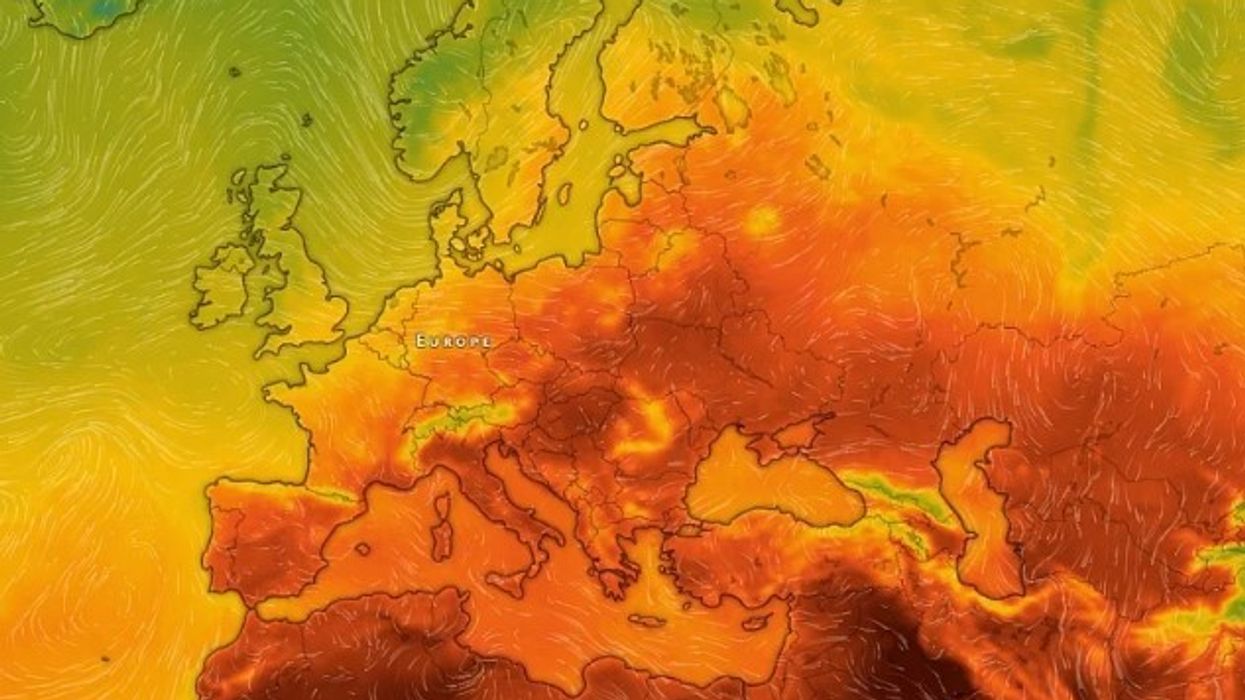 Evropa në zonën e kuqe - temperaturat e ajrit vazhdojnë të rriten Evropa në zonën e kuqe - temperaturat e ajrit vazhdojnë të rriten