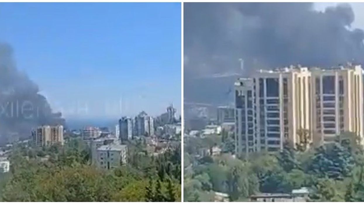 Dronët detarë ukrainas godasin portin e Jaltës në Krime Dronët detarë ukrainas godasin portin e Jaltës në Krime
