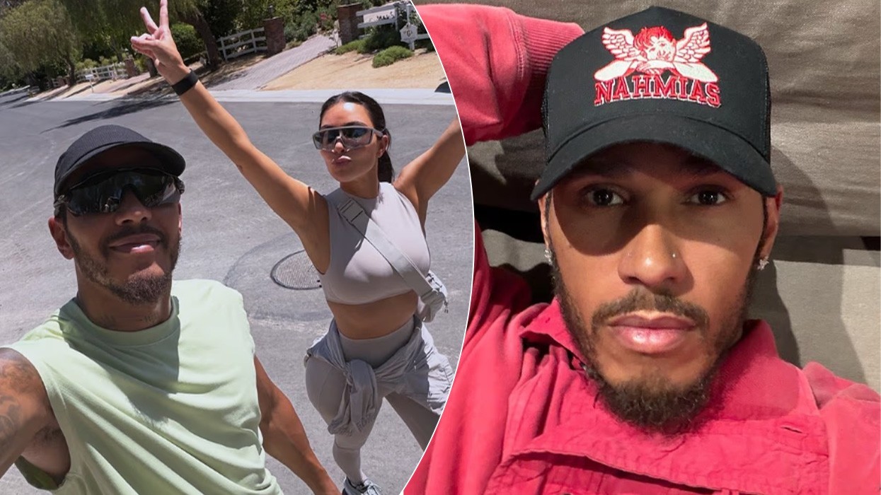 “Është Kim”, Lewis Hamilton konfirmon se lidhja me Kim Kardashian e ka bërë më të lumtur